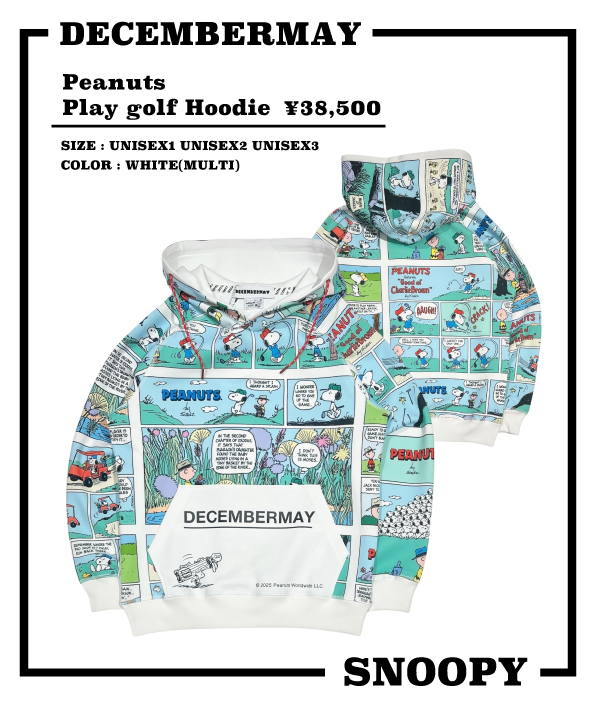 SNOOPY x DECEMBERMAY Limited ITEM